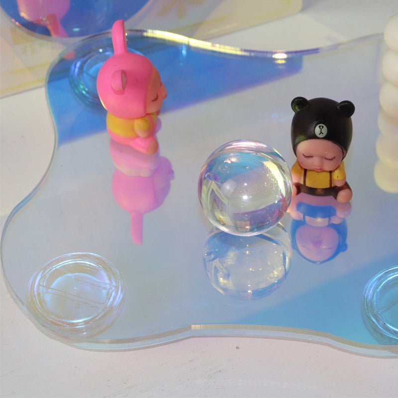 Colourful Prism Acrylic Tray Collection -Tray- Delicors