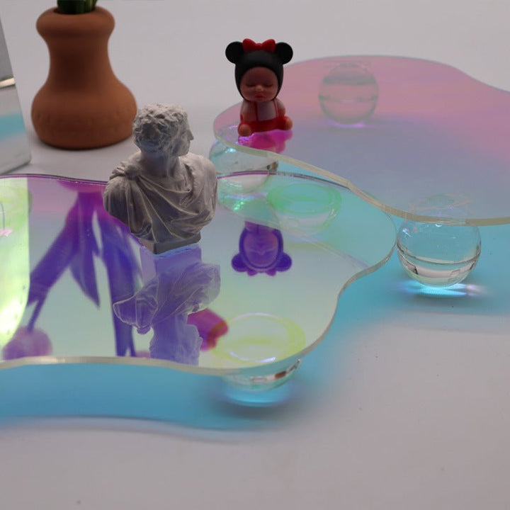 Colourful Prism Acrylic Tray Collection -Tray- Delicors
