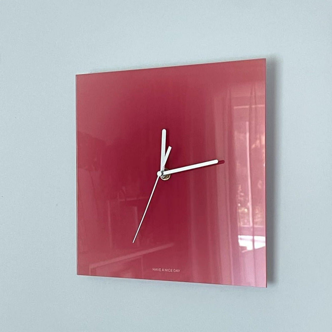 Cool Gradient Acrylic Clock Collection -clock- Delicors