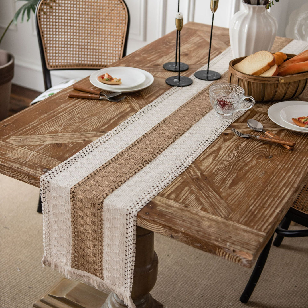 Countryside Woven Table Runner Collection -- Delicors