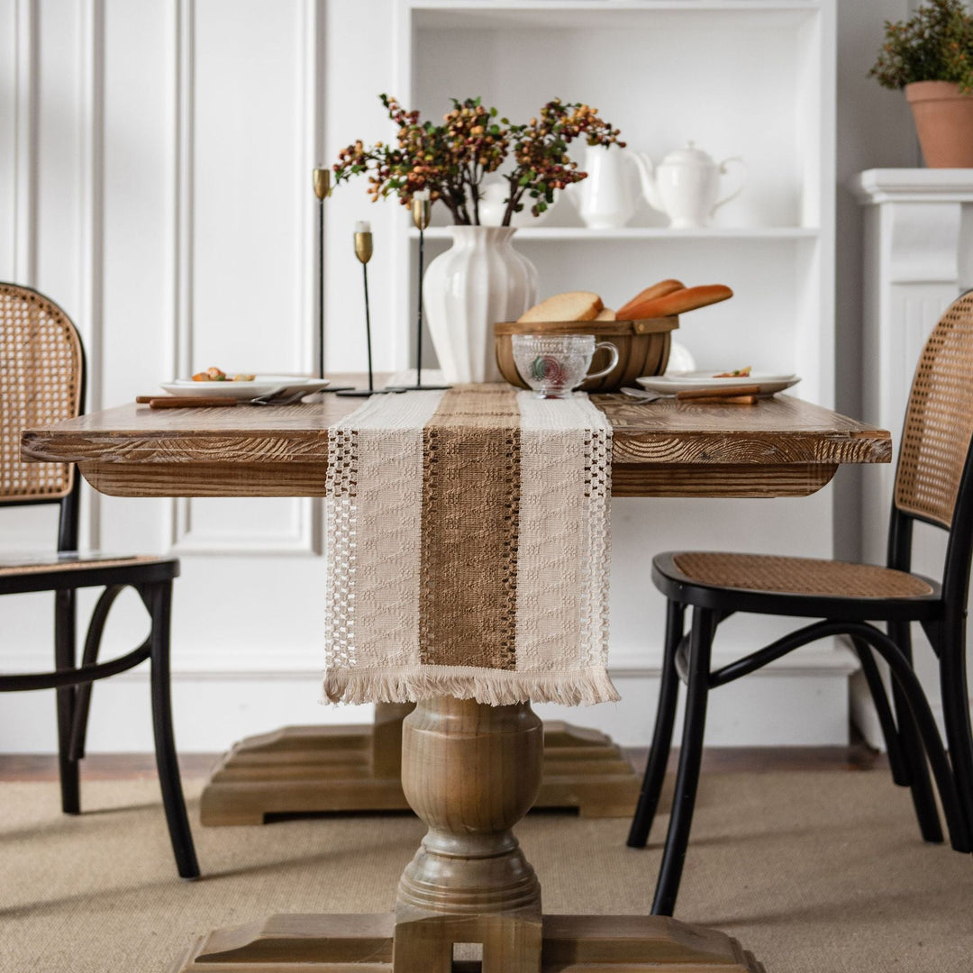 Countryside Woven Table Runner Collection -- Delicors