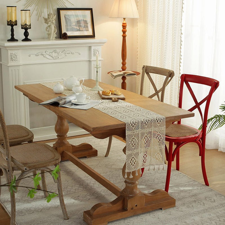 Crochet Patchwork Table Runner -Table Runner- Delicors