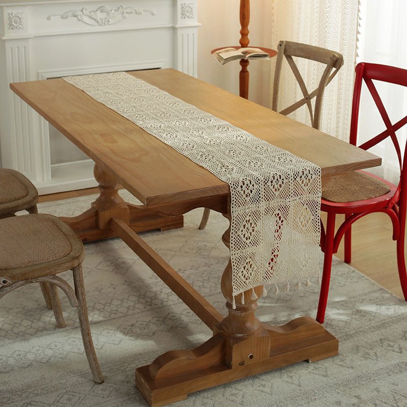 Crochet Patchwork Table Runner -Table Runner- Delicors