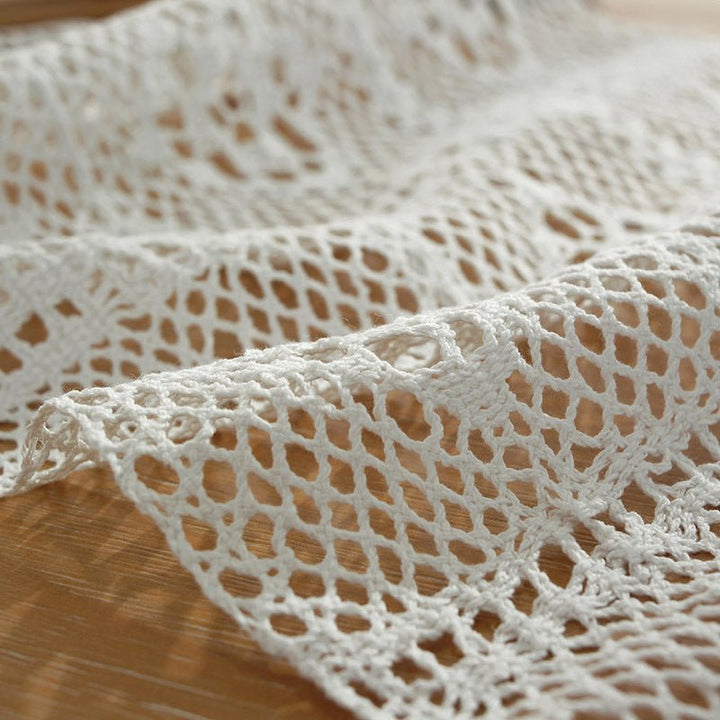 Crochet Patchwork Table Runner -Table Runner- Delicors