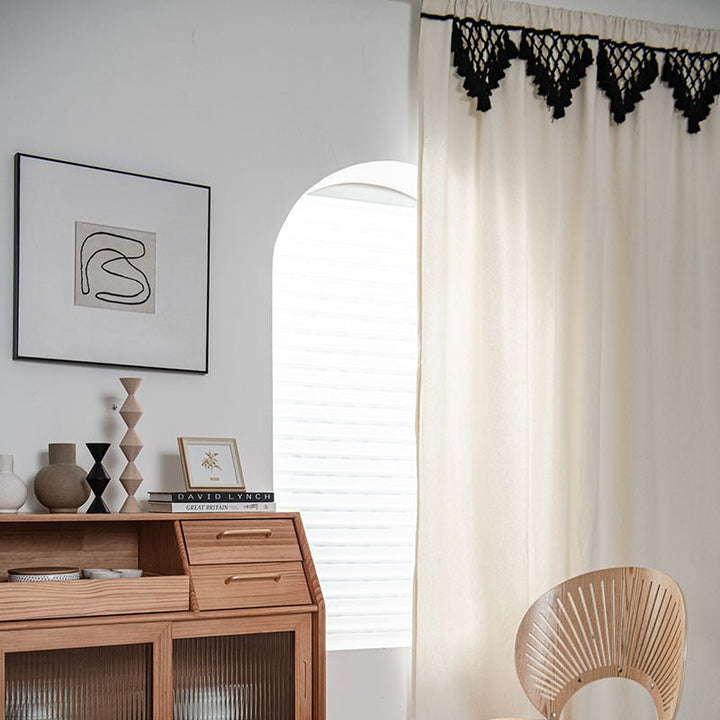 Crochet Tassel Curtain -Curtain- Delicors