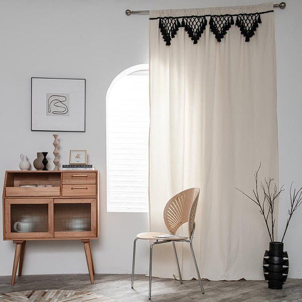 Crochet Tassel Curtain -Curtain- Delicors