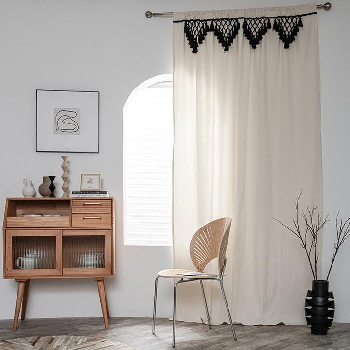 Crochet Tassel Curtain -Curtain- Delicors