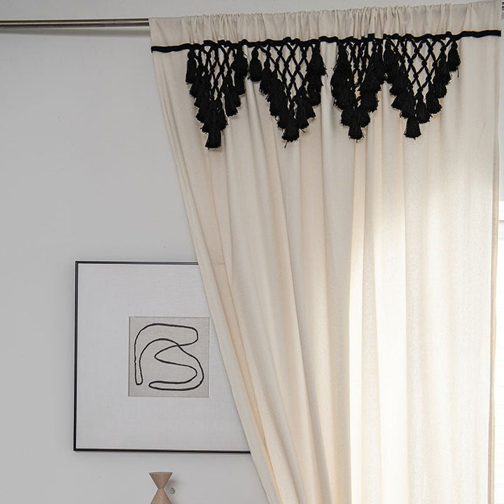 Crochet Tassel Curtain -Curtain- Delicors