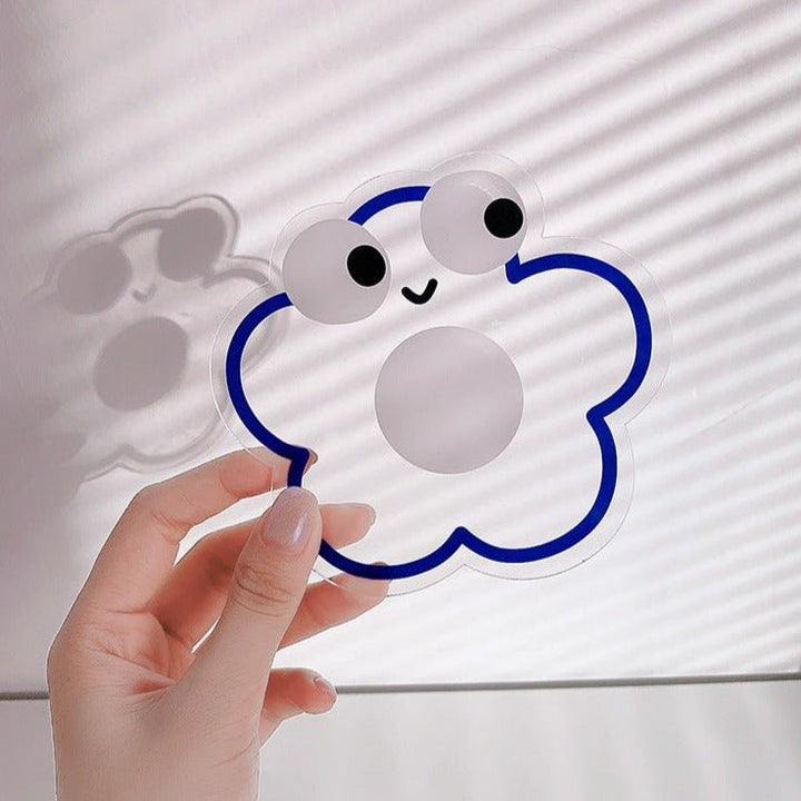Cute Transparent Acrylic Coasters Collection -- Delicors