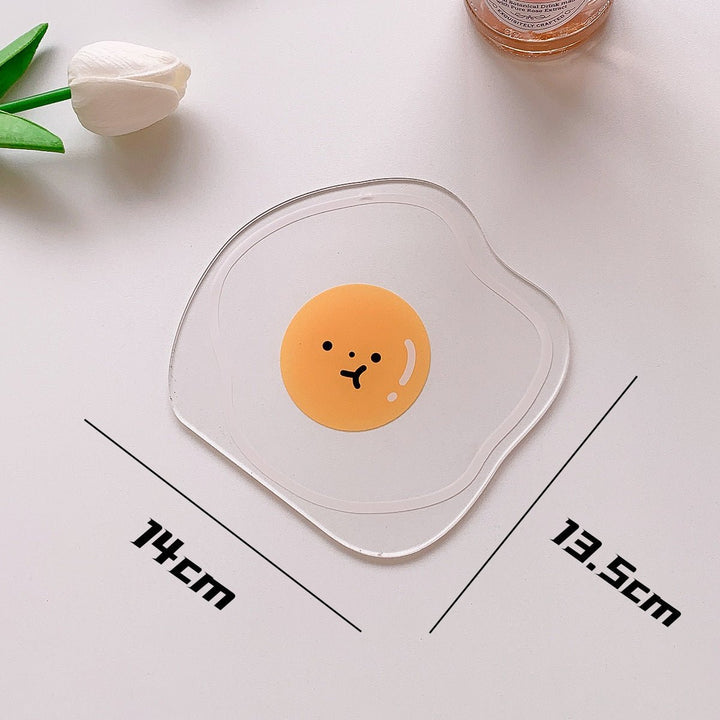 Cute Transparent Acrylic Coasters Collection -- Delicors