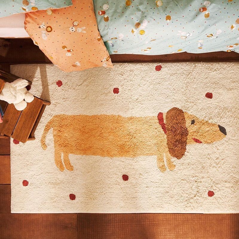 Dachshund Rug -Bath Mats & Rugs- Delicors
