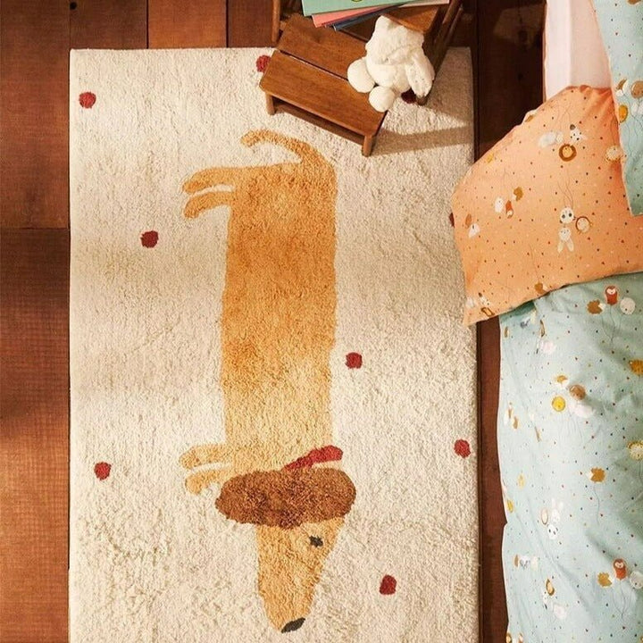 Dachshund Rug -Bath Mats & Rugs- Delicors