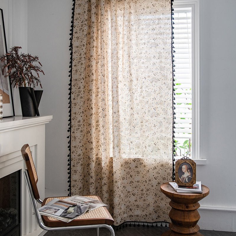 Dandelion Garden Curtain -Curtain- Delicors
