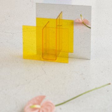 Eclectic Shape Acrylic Vase Collection -- Delicors