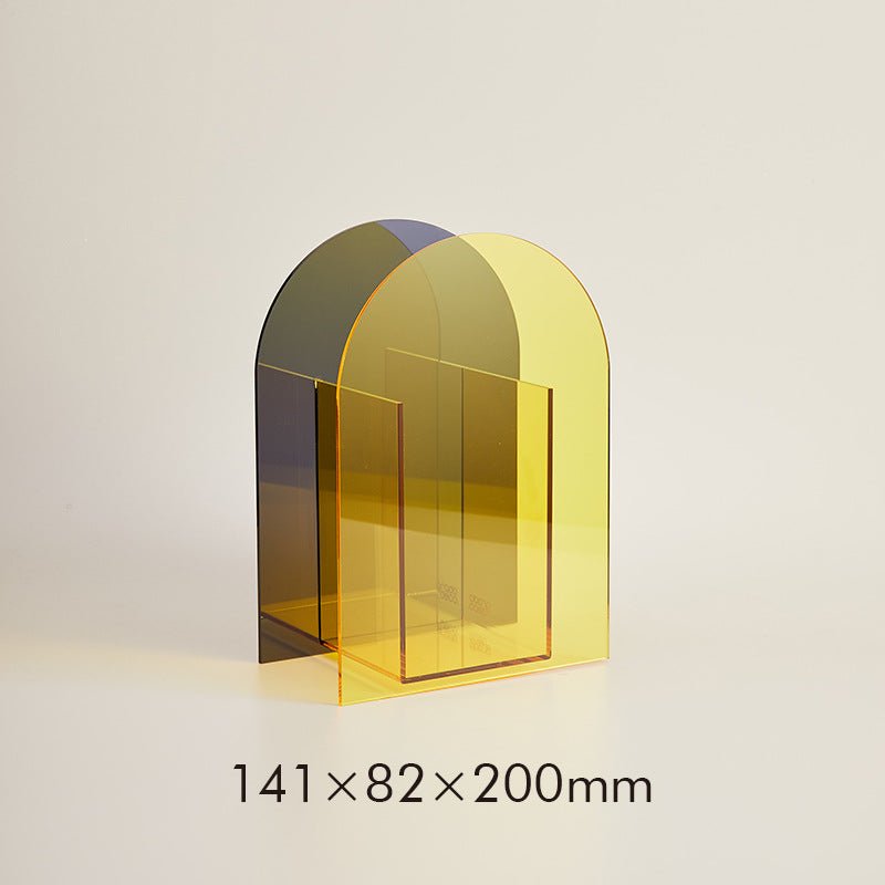 Eclectic Shape Acrylic Vase Collection -- Delicors