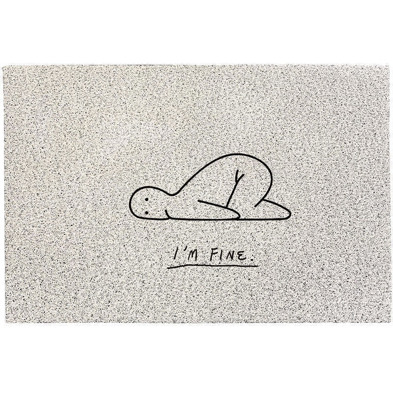 Emotional Support Doormat -Bath Mats & Rugs- Delicors
