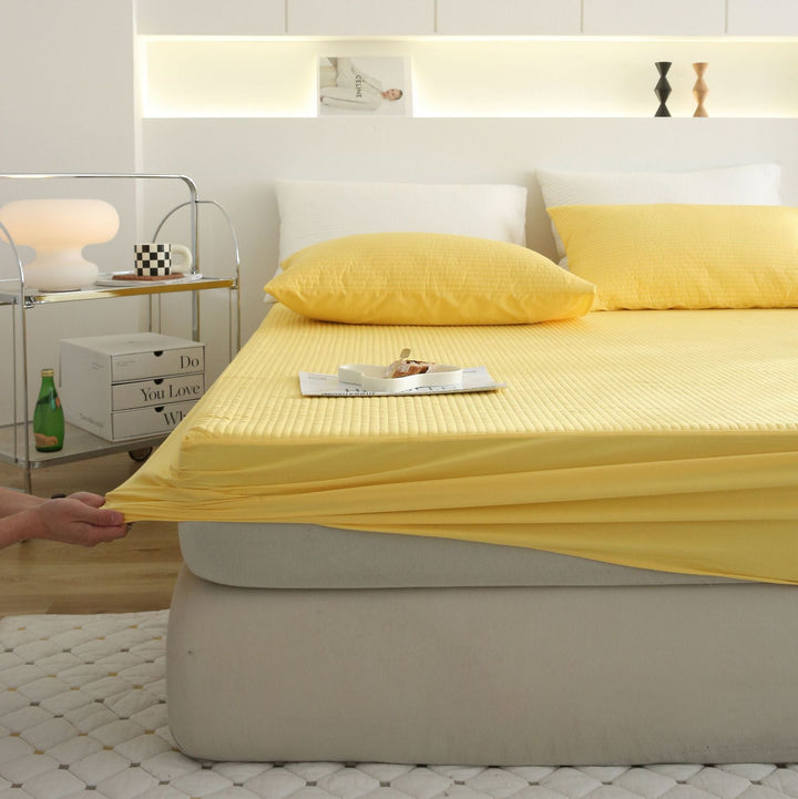 Essential Cotton Fitted Sheet -Bedding- Delicors