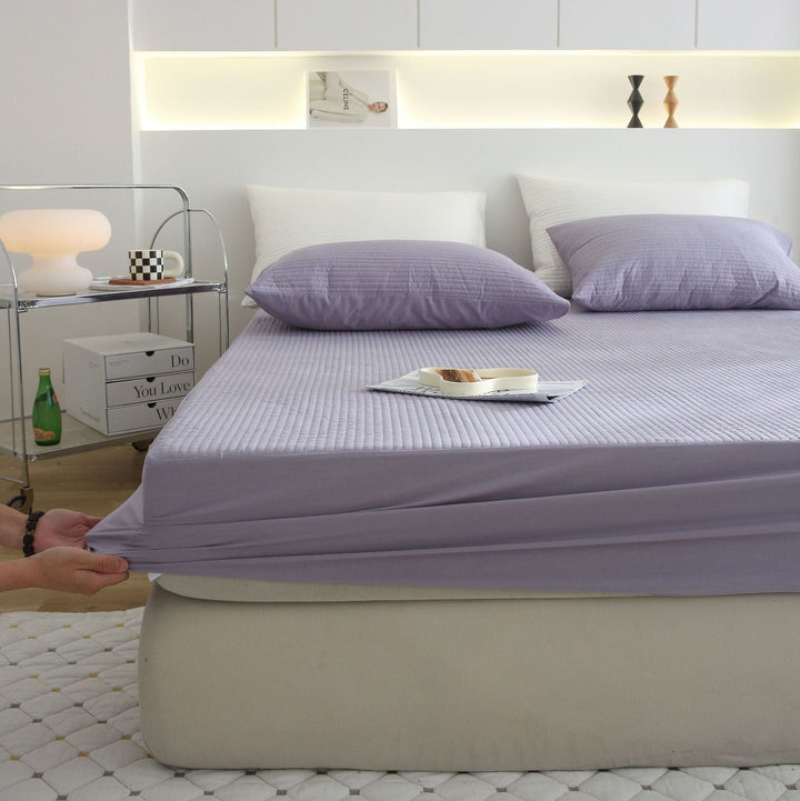 Essential Cotton Fitted Sheet -Bedding- Delicors