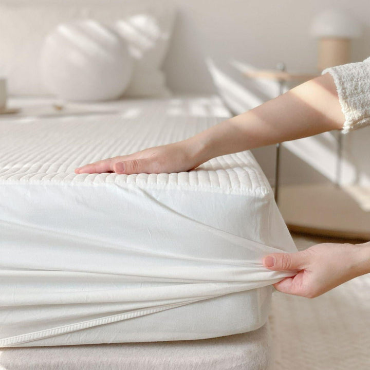 Essential Cotton Fitted Sheet -Bedding- Delicors