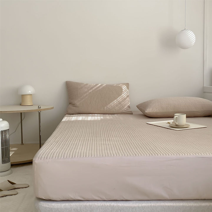 Essential Cotton Fitted Sheet -Bedding- Delicors