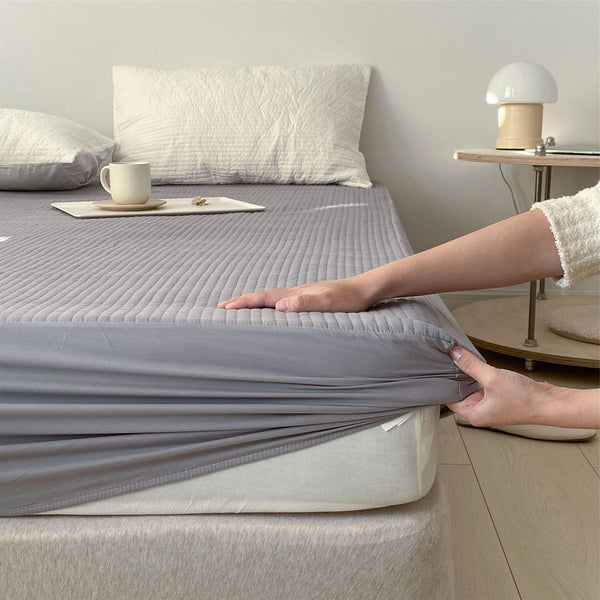 Essential Cotton Fitted Sheet -Bedding- Delicors