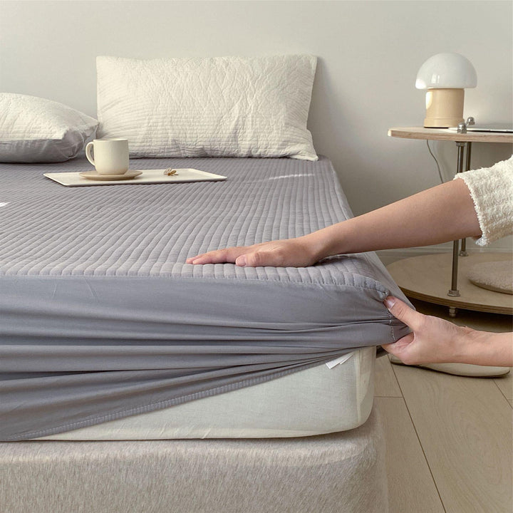 Essential Cotton Fitted Sheet -Bedding- Delicors