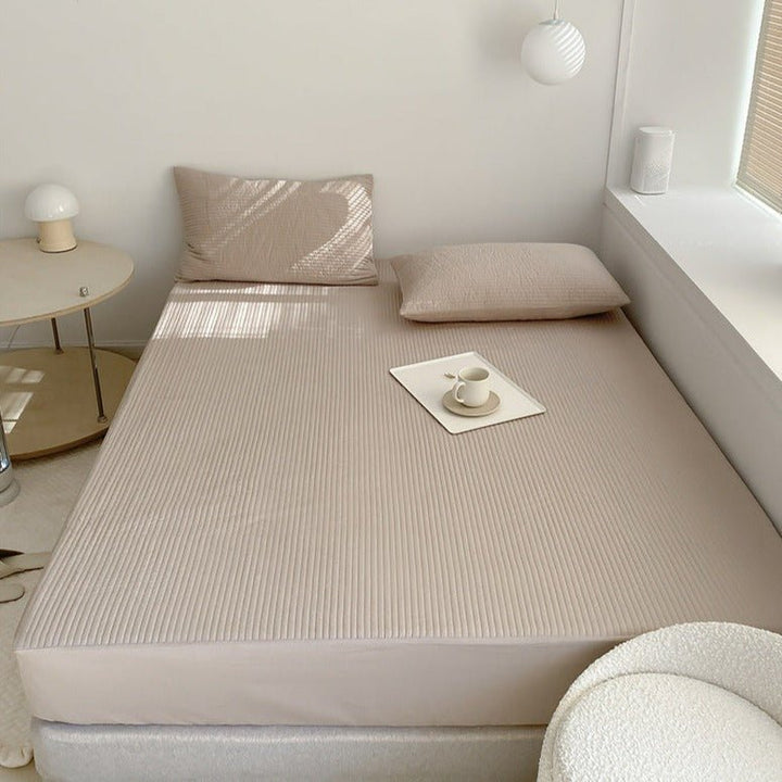 Essential Cotton Fitted Sheet -Bedding- Delicors