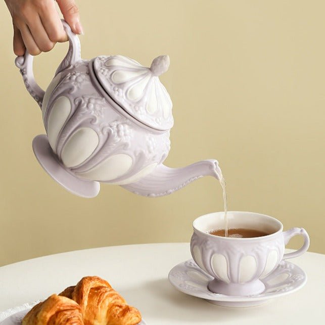 Fairytale Tea Cup & Pot -Dinnerware- Delicors