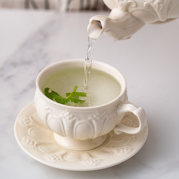 Fairytale Tea Cup & Pot -Dinnerware- Delicors