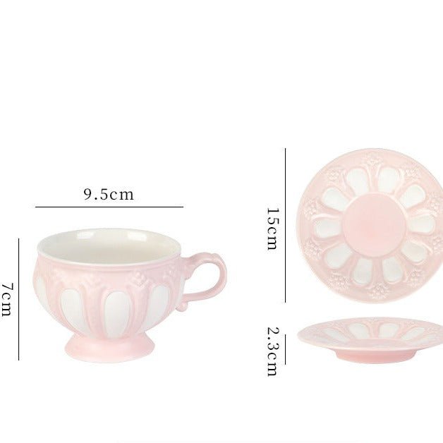 Fairytale Tea Cup & Pot -Dinnerware- Delicors