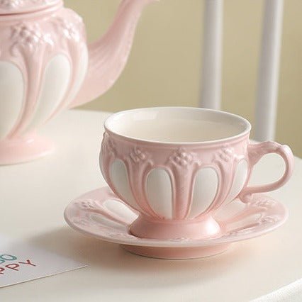 Fairytale Tea Cup & Pot -Dinnerware- Delicors
