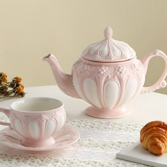 Fairytale Tea Cup & Pot -Dinnerware- Delicors