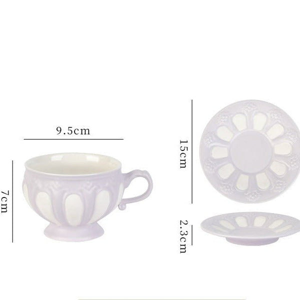 Fairytale Tea Cup & Pot -Dinnerware- Delicors