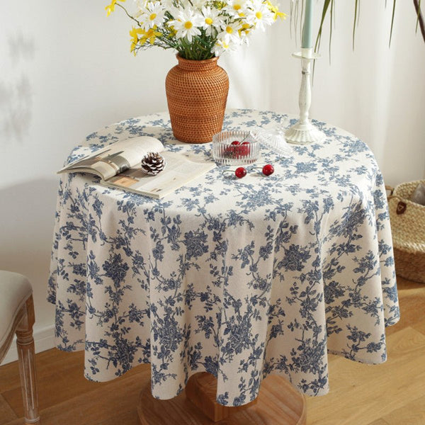 Floral Decadence Tassel Table Cloth Collection -Table Cloth- Delicors