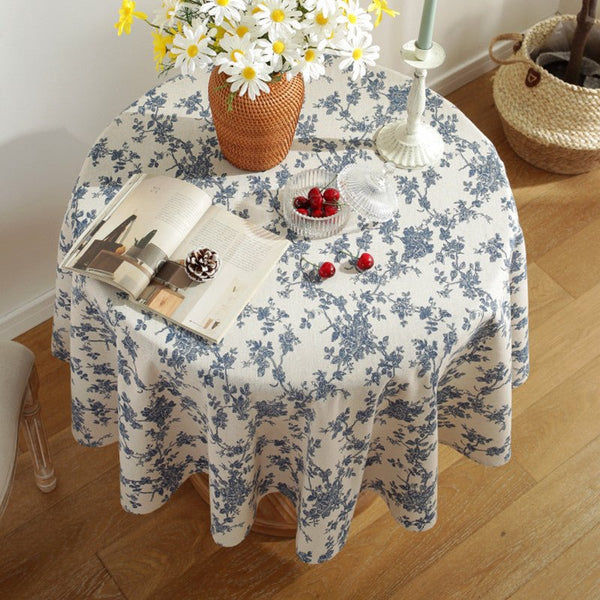 Floral Decadence Tassel Table Cloth Collection -Table Cloth- Delicors