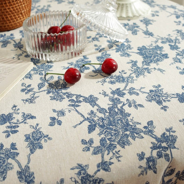 Floral Decadence Tassel Table Cloth Collection -Table Cloth- Delicors