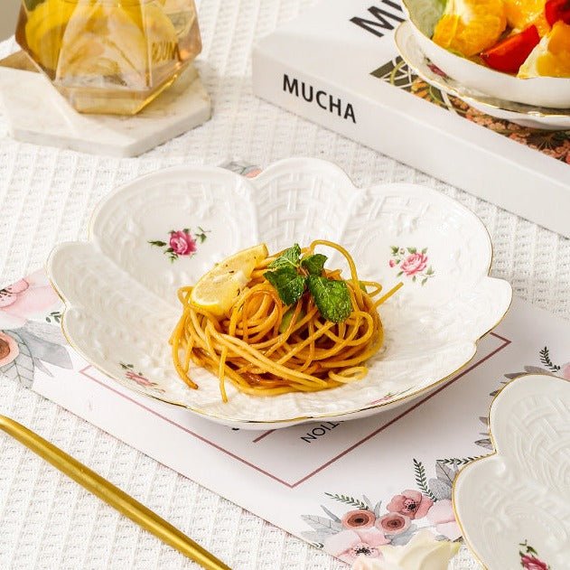 Floral Plate Collection -Dinnerware- Delicors