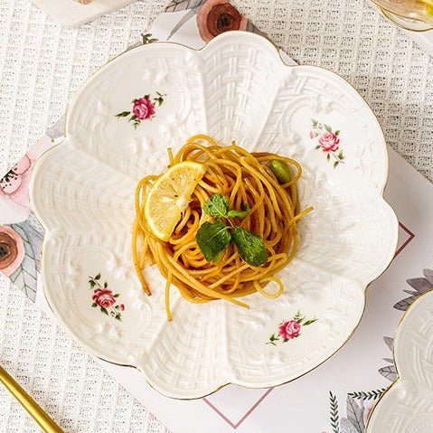 Floral Plate Collection -Dinnerware- Delicors