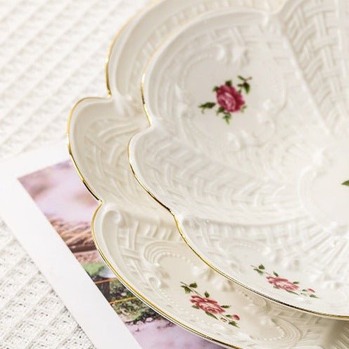 Floral Plate Collection -Dinnerware- Delicors