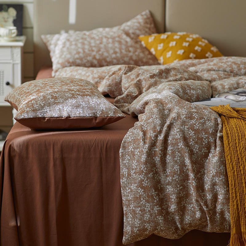 Florence Flowers Quilt Cover Set -Bedding- Delicors