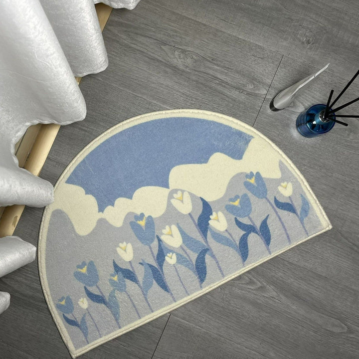 Flower Meadow Bathmat Collection -- Delicors