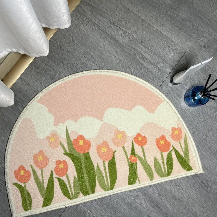 Flower Meadow Bathmat Collection -- Delicors
