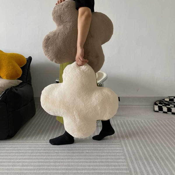 Four Leaf Clover Cushion -- Delicors