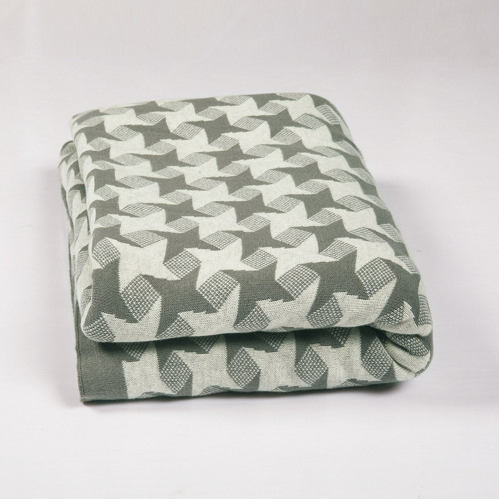 Four Pointed Star Blanket -Throw- Delicors