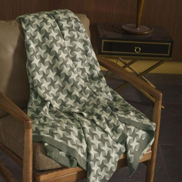 Four Pointed Star Blanket -Throw- Delicors