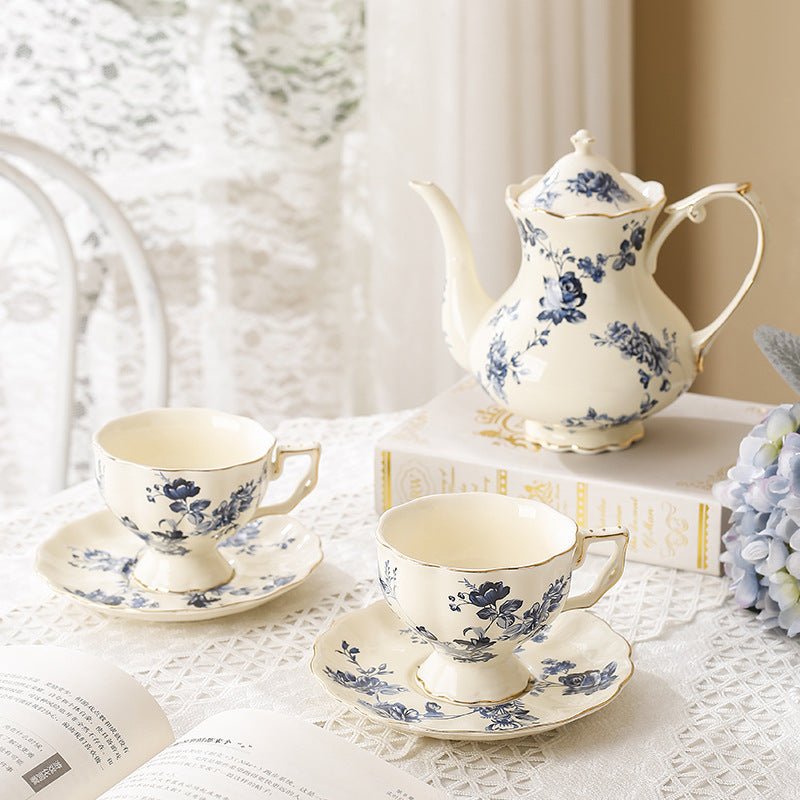 French Countryside Teacup & Pot Collection -Dinnerware- Delicors