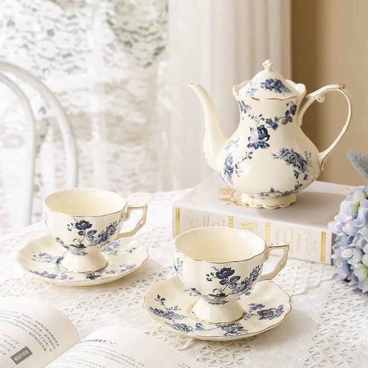 French Countryside Teacup & Pot Collection -Dinnerware- Delicors