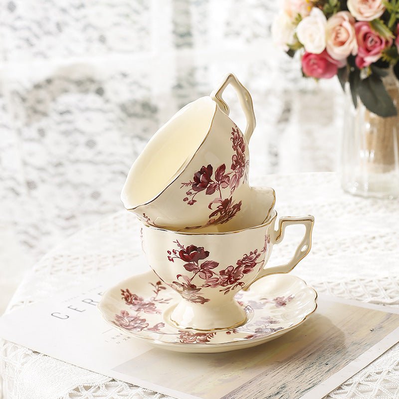French Countryside Teacup & Pot Collection -Dinnerware- Delicors
