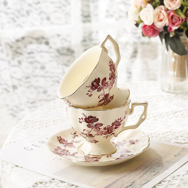 French Countryside Teacup & Pot Collection -Dinnerware- Delicors