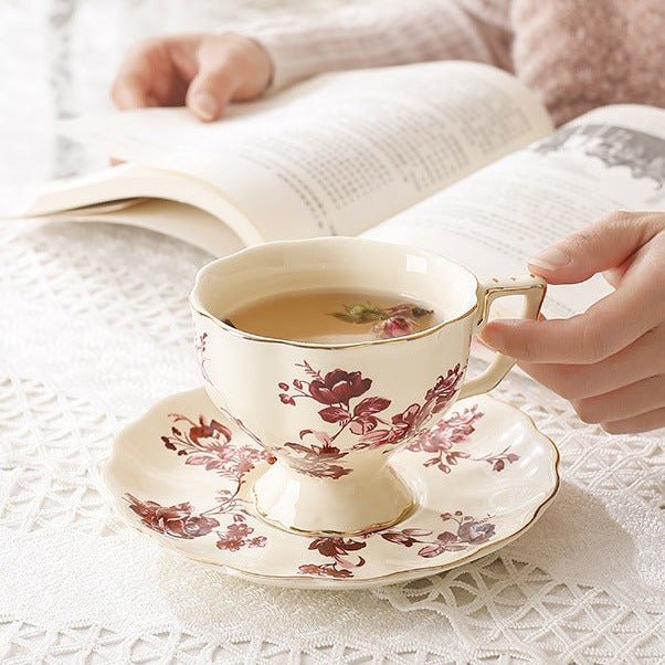 French Countryside Teacup & Pot Collection -Dinnerware- Delicors